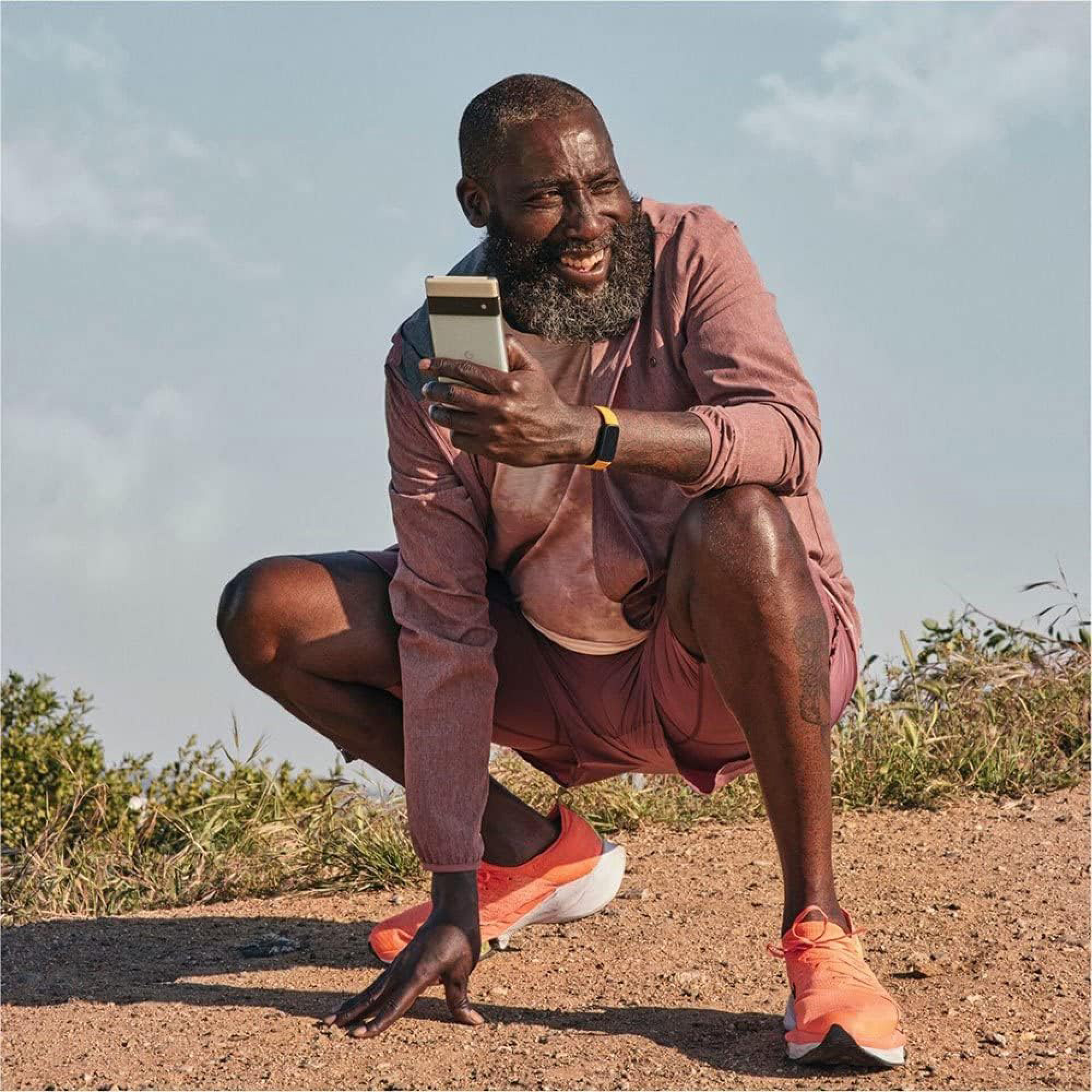 Фитнес-браслет Fitbit Inspire 3 Tracker Black/Morning Glow